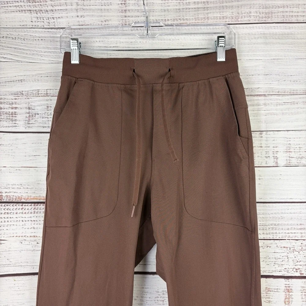 Lululemon Jogger Pants Mens Small Brown Earth ABC Warpstreme Athleisure Gym READ